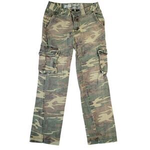 CCs Hurricane Flex Skater Cargo Pants – Camo 30x30 – Retro Y2K Streetwear